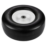 Lawn Mower Tires with Rim, 13x5-6" Tubeless Tractor Tires, 2-Pack Tire and Wheel Assembly, Flat-free PU Tires, 3.25"-5.9" Centered Hub, 3/4" Bushing Size, 20 PCS Adapter for Lawn Mowers Tractors