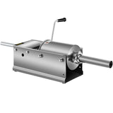 VEVOR Manual Sausage Stuffer, 3 L / 7 LBS Horizontal Sausage Machine, Dual-Speed Meat Stuffer, Made of Food-Grade 304 Stainless Steel, Includes 5 Stuffing Tubes, for Home Kitchen Restaurant Commercial - Extra Image