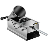 VEVOR Manual Sausage Stuffer, 3 L / 7 LBS Horizontal Sausage Machine, Dual-Speed Meat Stuffer, Made of Food-Grade 304 Stainless Steel, Includes 5