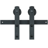 VEVOR 8FT Sliding Barn Door Hardware Closet Track Kit for Single Door I Hanger