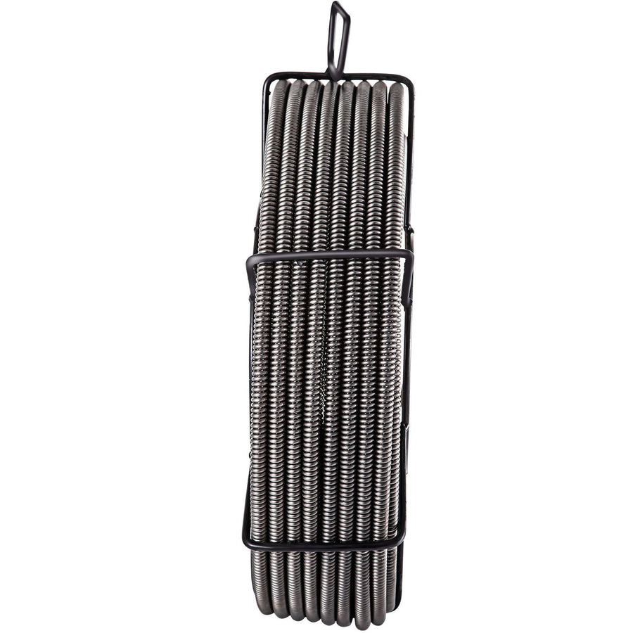Drain Cleaning Cable 100 Feet x 3/8 Inch Solid Core Cable Sewer Cable Drain Auger Cable Cleaner Snake Clog Pipe Drain Cleaning Cable Sewer Drain Auger Snake Pipe
