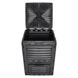 VEVOR Garden Compost Bin 300 L, BPA Free Composter, Large Capacity Outdoor Composting Bin with Top Lid and Bottom Door, Easy Assembling, Lightweight, Fast Creation of Fertile Soil - Extra Image