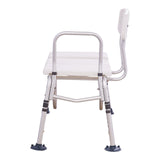 VEVOR Tub Transfer Bench Bathtub Shower Seat for Senior Height Adjustable 400LBS - Low Angle