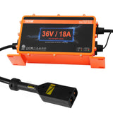 VEVOR 18 AMP Golf Cart Smart Battery Charger for EZGO D-Style IP67 ETL