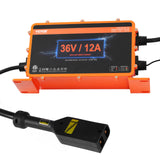 VEVOR 12 AMP Golf Cart Smart Battery Charger for EZGO D-Style IP67 ETL - Extra Image