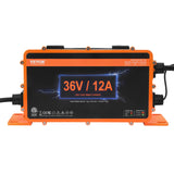 VEVOR 12 AMP Golf Cart Smart Battery Charger for EZGO D-Style IP67 ETL - Extra Image