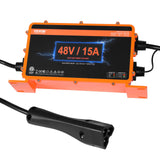 VEVOR 15 AMP Golf Cart Smart Battery Charger for EZGO TXT RXV IP67 ETL