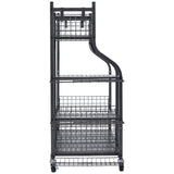 VEVOR Golf Storage Garage Organizer, 2 Golf Bag Stand Holder and Other Sports Equipment Storage Rack, Rolling Ball Cart on Wheels, Outdoor Sport Gear
