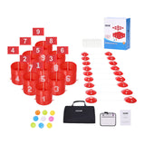 VEVOR Backyard Golf Game 9 Hole Portable Bucket Golf Game for Kids and Adults