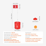 VEVOR Backyard Golf Game 9 Hole Portable Bucket Golf Game for Kids and Adults - Close-Up Angle