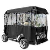 VEVOR 4 Passenger Golf Cart Cover Driving Enclosure Waterproof Roll-up Door - Extra Image