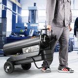 VEVOR 100000Btu Kerosene/Diesel Forced Air Torpedo Space Heater with Thermostat - Low Angle