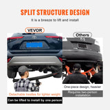 VEVOR Class 3 Trailer Hitch, 2-Inch Receiver, Q455B Steel Tube Frame, Compatible with 2020-2023 Toyota Highlander, Multi-Fit Hitch to Receive Ball