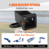 VEVOR Class 3 Trailer Hitch, 2-Inch Receiver, Q455B Steel Tube Frame, Compatible with 2020-2023 Toyota Highlander, Multi-Fit Hitch to Receive Ball