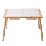 VEVOR Kids Sensory Table Indoor Wooden Play Sand Water Table with 3 Storage Bins - Extra Image