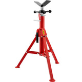 VEVOR Pipe Jack Stand V-Head Foldable Legs 2500LB Max. Height 52