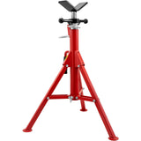 VEVOR Pipe Jack Stand V-Head Foldable Legs 2500LB Max. Height 52