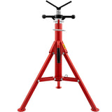 VEVOR Pipe Jack Stand V-Head Foldable Legs 2500LB Max. Height 52