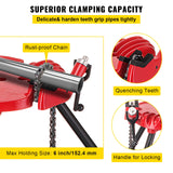 VEVOR Tripod Pipe Chain Vice Stand 1/8