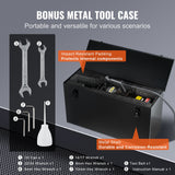 VEVOR 2000W Electric Hydraulic Rebar Cutter Cutting up to 1.1 Inch 5-28mm - Side View