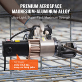 VEVOR 2000W Electric Hydraulic Rebar Cutter Cutting up to 1.1 Inch 5-28mm - 45-Degree Angle