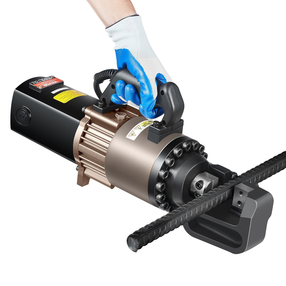 VEVOR 2000W Electric Hydraulic Rebar Cutter Cutting up to 1.1 Inch 5-28mm