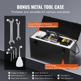 VEVOR 2000W Electric Hydraulic Rebar Cutter Cutting up to 1 Inch #8 4-25mm - Side View