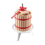VEVOR Fruit Wine Press Manual Press for Wine Making 3.2 Gal/12L Wood Basket - Extra Image