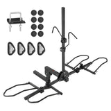VEVOR 2-Bike Rack Hitch Mount 160lbs Folding Carrier Car Truck SUV 2