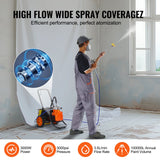 VEVOR Cart Airless Paint Sprayer Diaphragm Paint Airless Sprayer 1700W Electric - Side View
