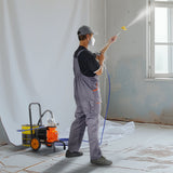 VEVOR Cart Airless Paint Sprayer Diaphragm Paint Airless Sprayer 900W Electric - Low Angle
