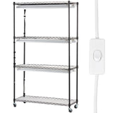 VEVOR Plant Stand with Grow Lights 4 Tiers 180W 150 cm Tall Plant Grow Shelf - Extra Image