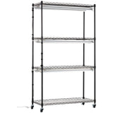 VEVOR Plant Stand with Grow Lights 4 Tiers 180W 150 cm Tall Plant Grow Shelf