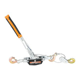 VEVOR Come Along Winch, 5 Ton Max Pulling Capacity, 3.5 m Steel Cable, 3 Hooks, Heavy Duty Ratchet Power Puller Tool with Dual Gears, Automotive Hoist Cable Puller Ideal for Vehicle Rescue