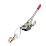 VEVOR Power Puller Come Along Winch 2 Ton 4409 lbs Heavy Duty Pull Hoist 2 Hooks