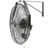 VEVOR Industrial Wall Mount Fan Waterproof Metal Fan 17.6'' 3 Speed Airflow - Extra Image