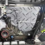 VEVOR Car Sound Deadening Mat, 50 mil 4.8sq.m Car Sound Dampening Material, Butyl Automotive Sound Deadener, Noise Insulation and Vibration Dampening Material for Car - Low Angle