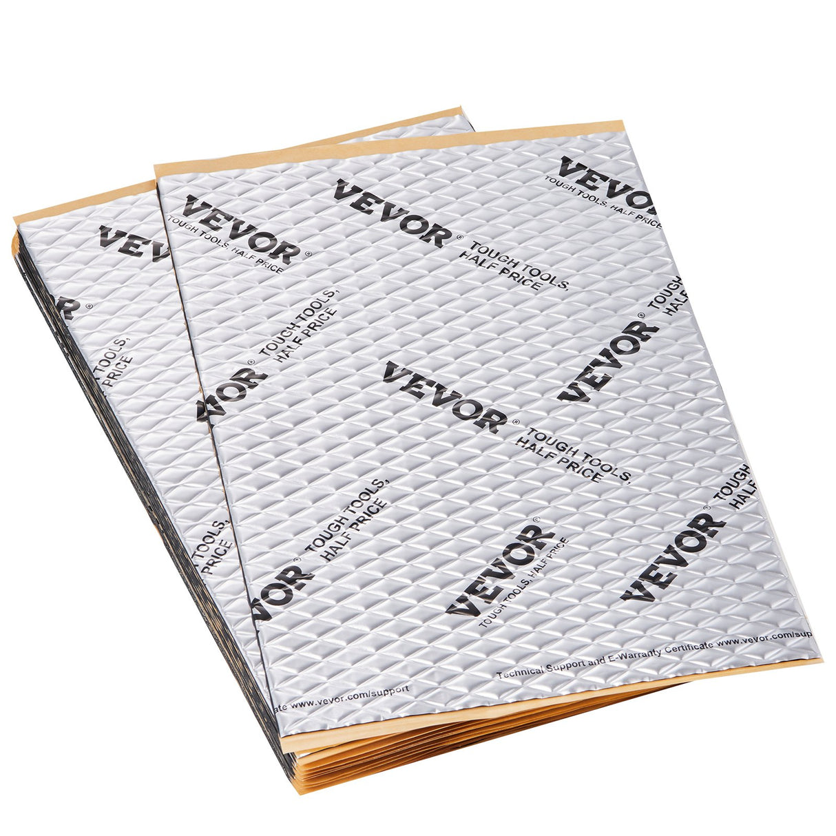 VEVOR Car Sound Deadening Mat, 50 mil 4.8sq.m Car Sound Dampening Material, Butyl Automotive Sound Deadener, Noise Insulation and Vibration Dampening
