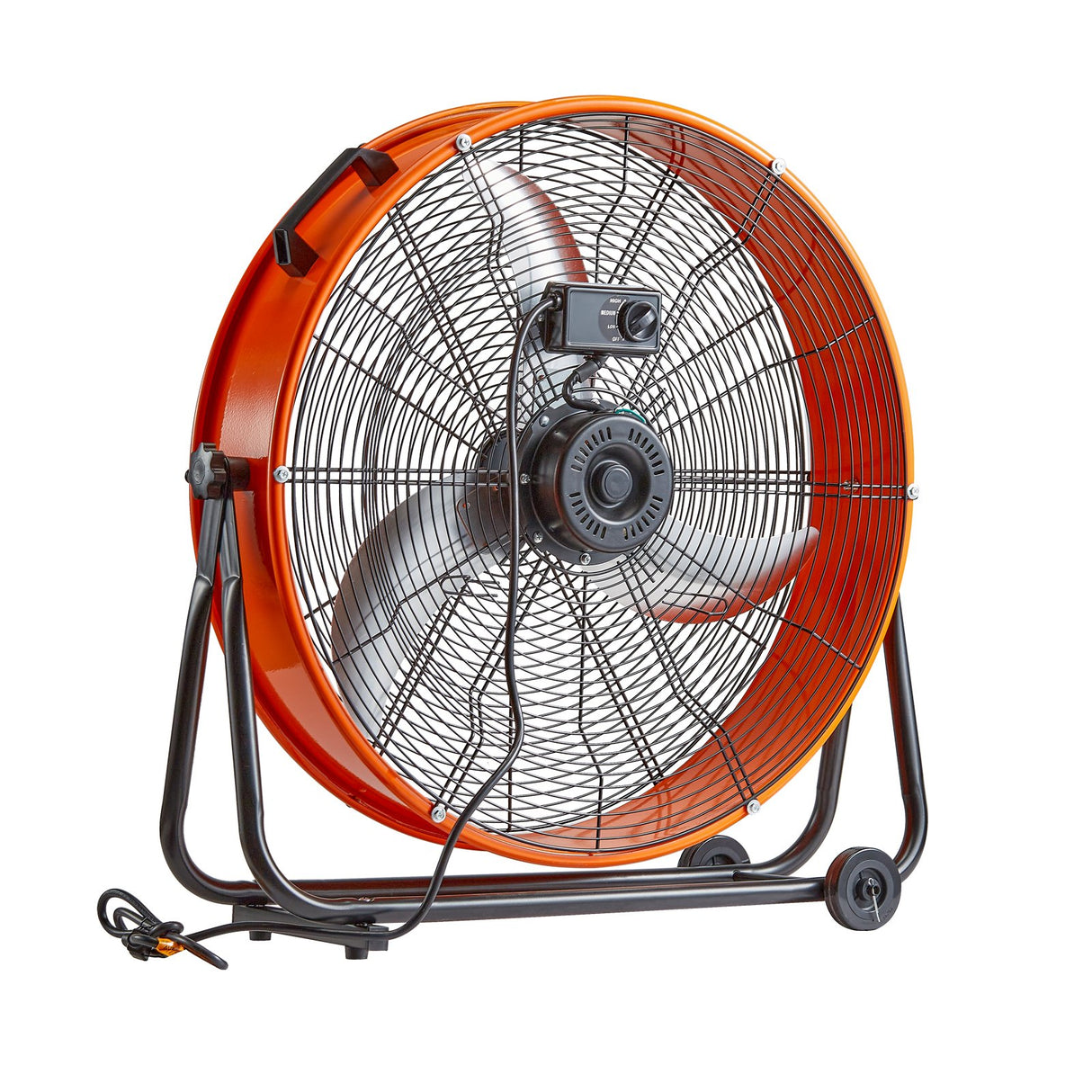 VEVOR Drum Fan 24 Inch High Velocity Industrial Use 3-Speed 8600CFM for Warehouse