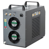 VEVOR Industrial Water Chiller, CW-5200, Industrial Water Cooler Cooling System with Built-in Compressor 7L Water Tank Capacity 13 L/min Max Flow Rate, for CO2 Laser Engraving Machine Cooling Machine