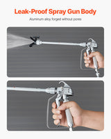VEVOR Airless Paint Spray Gun and Hose Kit 3600PSI with Extension Rods Filters