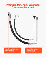 VEVOR Suction Hose Tube and Reflux Line Sets Airless Paint Sprayers Tool Part - Side View