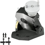 Rotary Table 4 INCH/100 MM Horizontal Vertical Rotary Table 4-Slot Rotary Table for Milling Machine MT-2 Rotary Table for Milling 360 Degrees Precision Rotary Table for Milling Drilling Vise