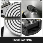 Rotary Table 4 INCH/100 MM Horizontal Vertical Rotary Table 4-Slot Rotary Table for Milling Machine MT-2 Rotary Table for Milling 360 Degrees Precision Rotary Table for Milling Drilling Vise