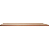 VEVOR Table Top, 55" x 27.6" x 1", 220.5 lbs Load Capacity, Universal One-Piece Particle Board Desktop for Height Adjustable Electric Standing Desk