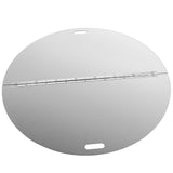 VEVOR Fire Pit Lid Round 40 Inch Foldable Fire Pit Ring Snuff Cover 430 Stainless Steel Fire Pit Spark Screen Cover 3mm Thickness - Extra Image