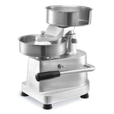 Commercial Burger Patty Maker, 150mm Hamburger Beef Patty Maker, Heavy Duty Food-Grade Stainless Steel Bowl Burger Press Machine, Kitchen Meat Forming Processor with 1000 Pcs Patty Papers