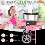 VEVOR Commercial Cotton Candy Machine with Cart Sugar Floss Maker 1000W Party - Rear View