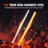 VEVOR Tire Bead Breaker Slide Hammer, 117.5 cm Length Tire Slide Hammer, Heavy Duty Steel Tire Changing Tool, Tire Breaker Bar for Car Truck Trailer Tire Removal - 45-Degree Angle