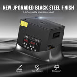 10L Ultrasonic Cleaner Cleaning Machine with Basket Heater and Timer 240W - 45-Degree Angle